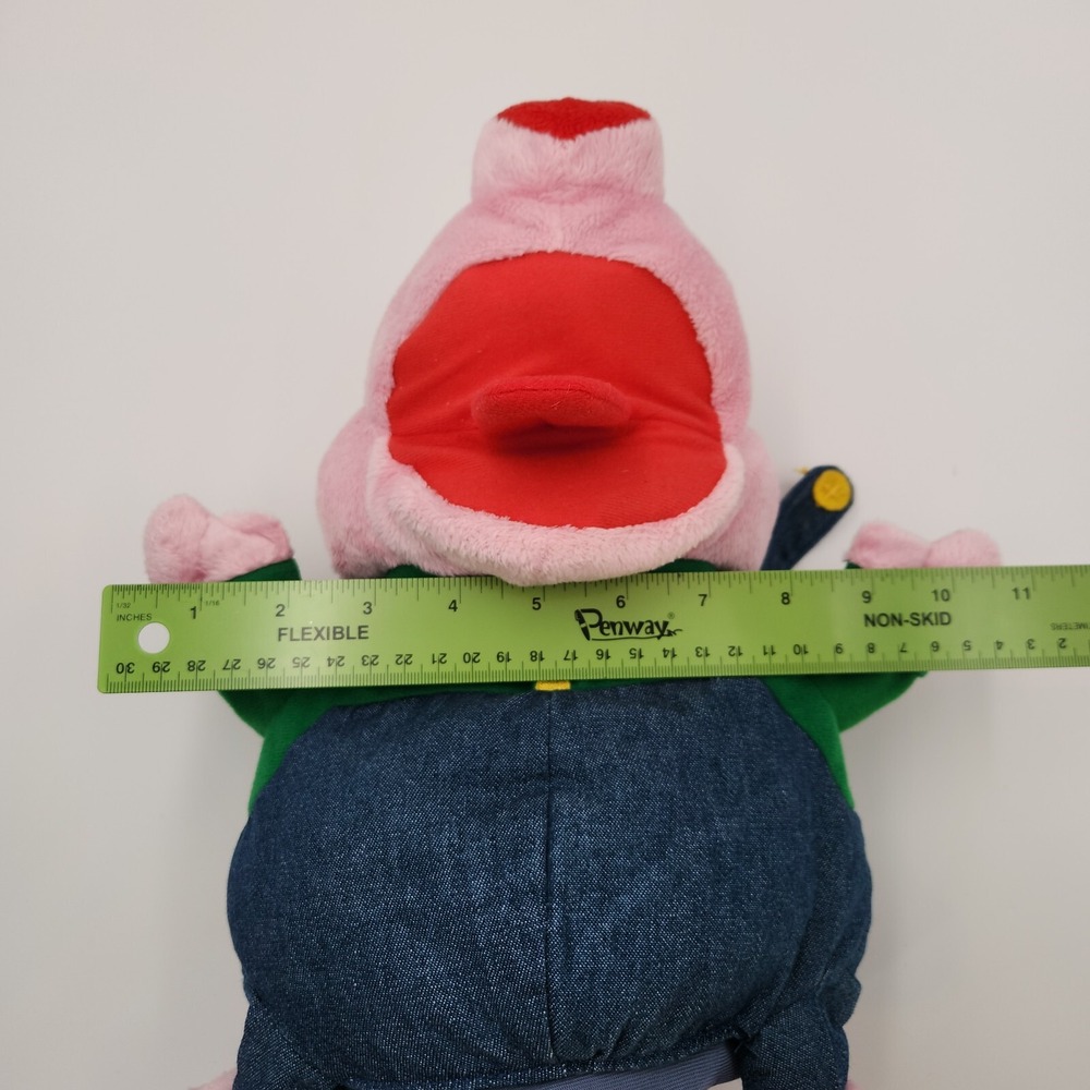 Simply Fun Buddies Full Body Pickles Pig Multicolor Plush 12-in Soft Puppet - Picture 15 of 17